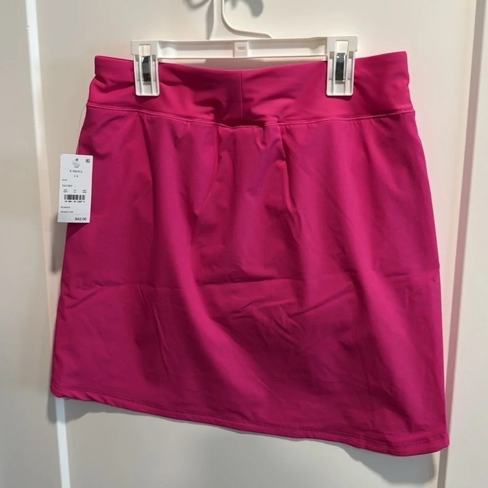 LAND'S END SWIM SKORT Hot Pink New Size 2-4